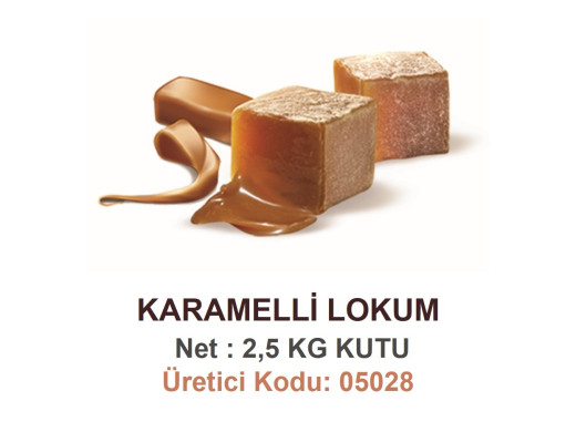 Mld Karamelli Lokum 2,5 kg