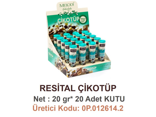 Mld Resital Çikotüp 20 gr / 20 Adet