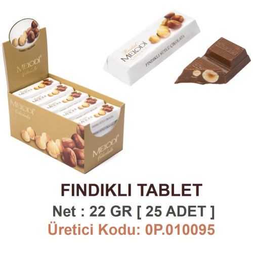 Mld Fındıklı Tablet 25 Adet 22 gr