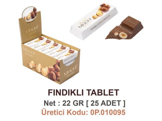Mld Fındıklı Tablet 25 Adet 22 gr