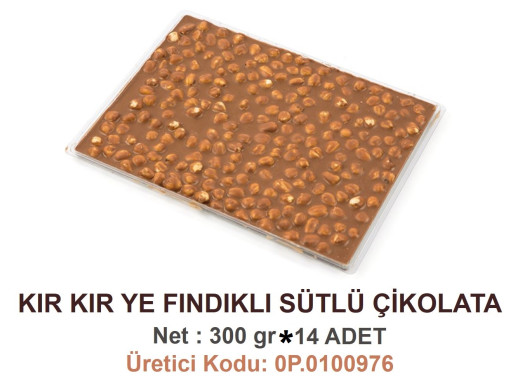 Mld-Kır Kır Ye Fındıklı Sütlü Çik. 300 gr 14