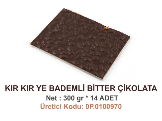 Mld-Kır Kır Ye Bademli Bitter Çik. 300 gr 14