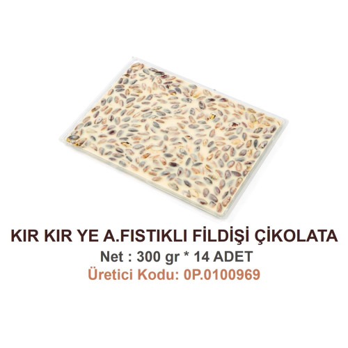 Mld-Kır Kır Ye Fıstıklı Fildiş Çik. 300 gr 14