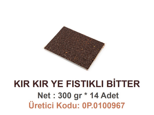 Mld-Kır Kır Ye Fıstıklı Bitter Çik. 300 gr 14