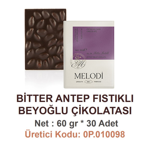 Mld Bitter Antep Fıstıklı Beyoğlu Çik 60 g 10