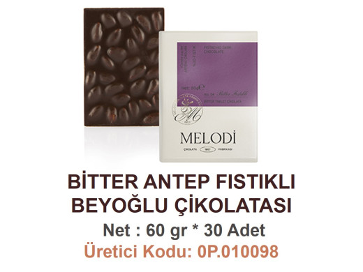 Mld Bitter Antep Fıstıklı Beyoğlu Çik 60 g 10