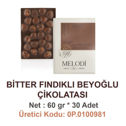 Mld Bitter Fındıklı Beyoğlu Çikolatas 60 g 30