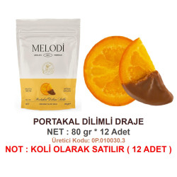 Mld Portakal Dilimli Draje 80 g 24 Paket