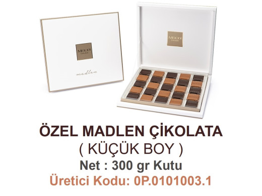 Mld Özel Madlen Çikolata Küçük Boy 300 gr