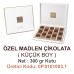Mld Özel Madlen Çikolata Küçük Boy 300 gr