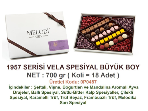 Mld-1957 Serisi Vela Spesiyal Büyük Boy 750 gr
