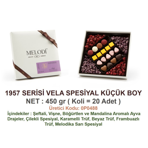 Mld-1957 Serisi Vela Spesiyal Küçük Boy 450 gr