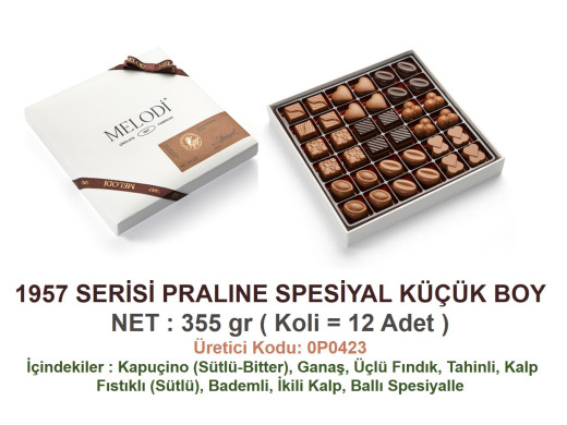 Mld 1957 Serisi Pralıne Küçük Spesiyal 355 gr