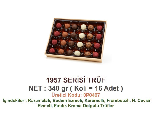 Mld 1957 Serisi Trüf 340 gr