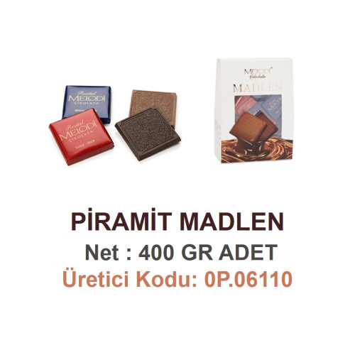 Mld Piramit Madlen 400 gr