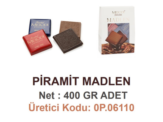 Mld Piramit Madlen 400 gr
