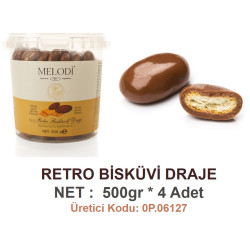 Mld Retro Bisküvi Draje 500 gr 4 Adet