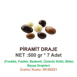 Mld Piramit Draje 500 gr 7 Adet