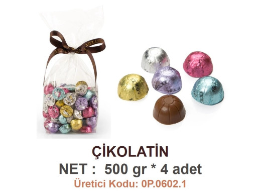 Mld Çikolatin 500 gr 4 Adet