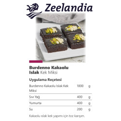 Zee Burdenno Kakaolu Islak Kek Miksi 10 kg
