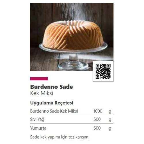 Zee Burdenno Sade Kek Miksi 10 kg