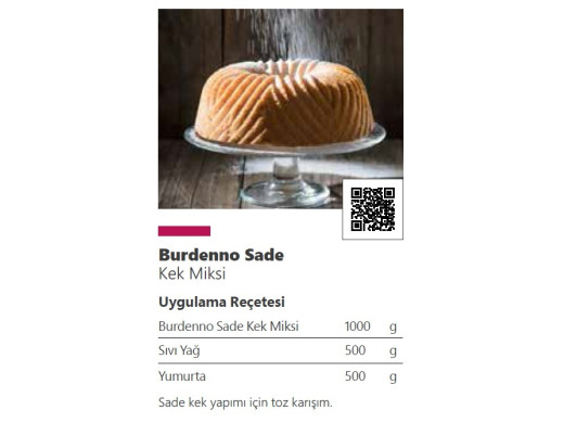 Zee Burdenno Sade Kek Miksi 10 kg
