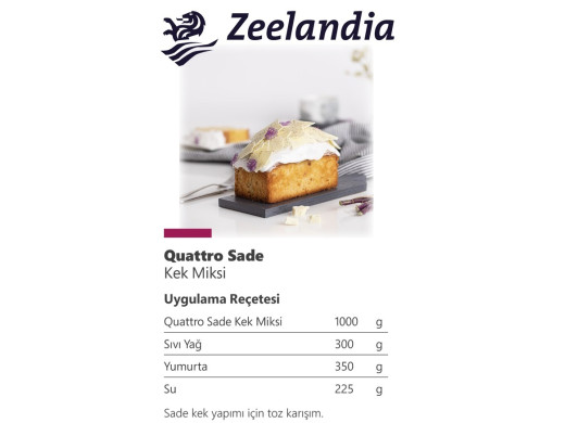 Zee Quattro Sade Kek Miksi 10 kg