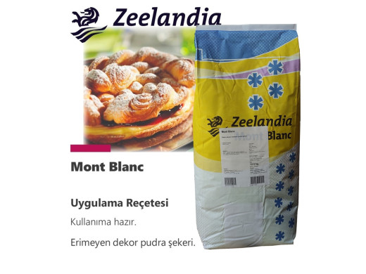 Zee Mont Blanc Erimeyen Pudra Şekeri 12,5 kg