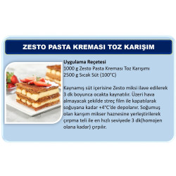 Zee Zesto Pasta Kreması Toz Karışım 1 kg