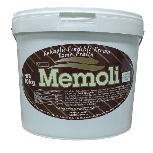 Balden Memoli Kakaolu Fındıklı Pralin 10 kg