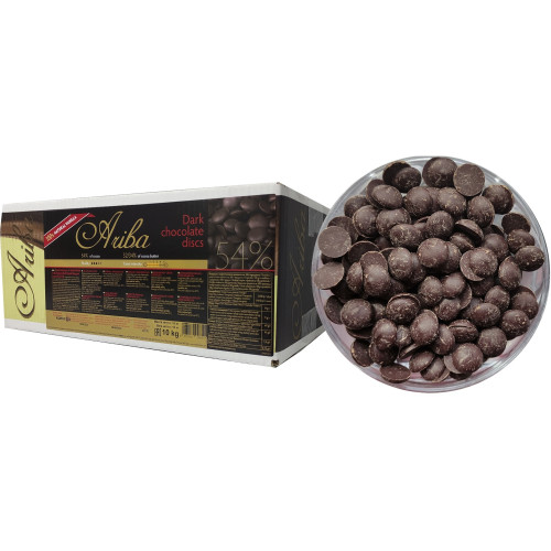 Ariba Bitter Dıscs Pul Çikolata %54 10 kg