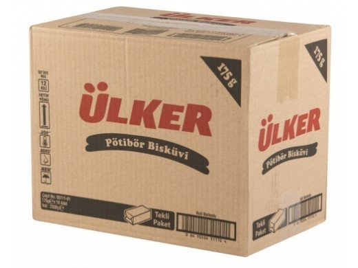 Ülker Pötibör Bisküvi X 6 Paket 200 g X 4 Adet
