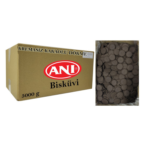 Anı Dökme Rio Kremasız Kakaolu Bisküvi 5000 g