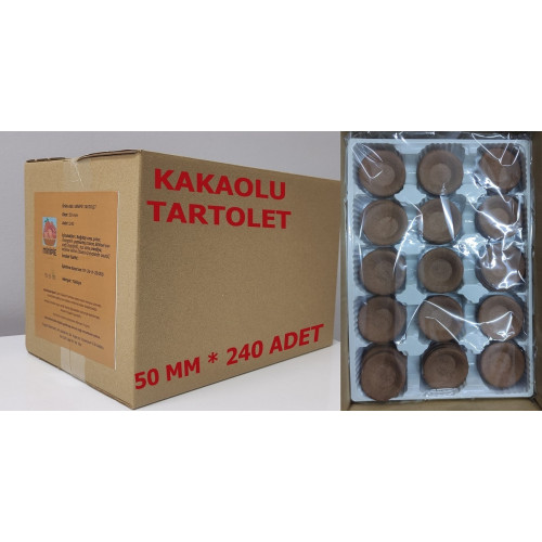Minipie Kakaolu Tatlı Tartolet 240 Adet
