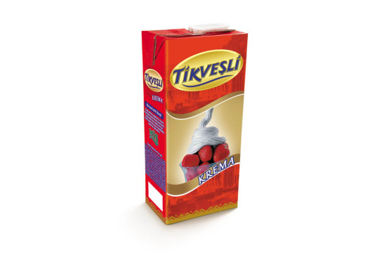 Tikveşli Krema 1 lt 12 Adet