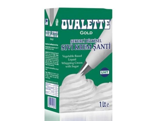 Ovalette Gold Şekerli Sıvı Şanti 1 lt 12