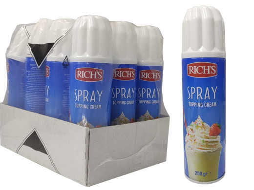 Rich Sprey Şanti Mavi Toppıng Cream 250 gr 12
