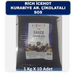 Rich İcehot Kurabiye Ar.Çikolatalı Sos 1 kg 10Ad