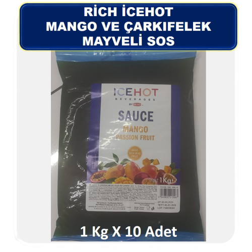 Rich İcehot Mango Ve Çarkıfelek Mey Sos 1 kg 10Ad