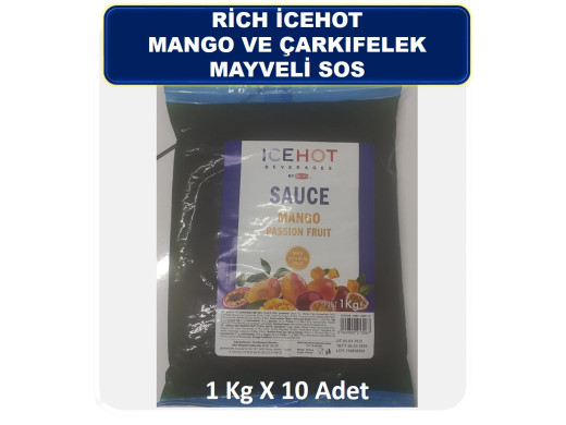 Rich İcehot Mango Ve Çarkıfelek Mey Sos 1 kg 10Ad