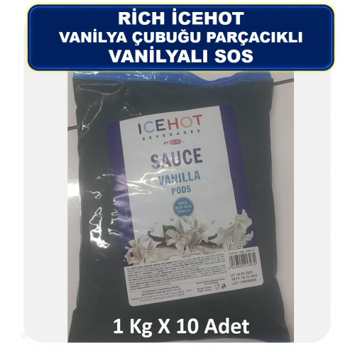 Rich İcehot Van.Çubuğu Par.Vanilyalı Sos 1 kg 10
