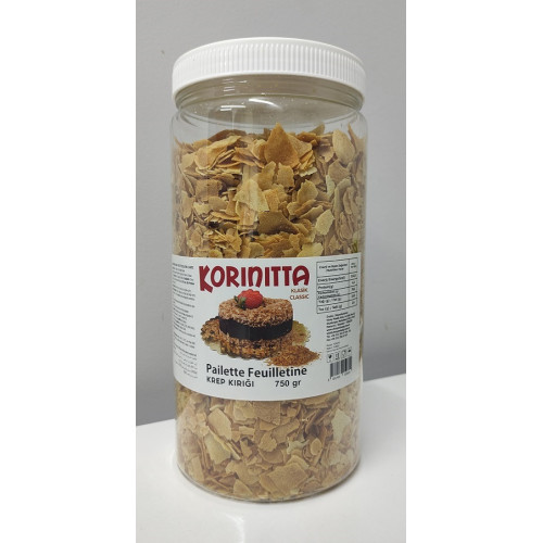 Korinitta Krep Kırığı Sade 750 g
