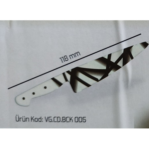 Kor.Dekor Bıçak Beyaz 160 Adet Bck.005