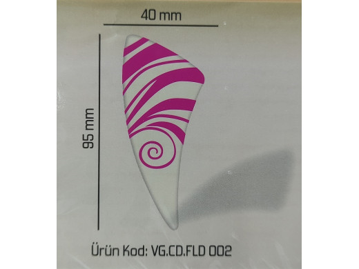 Kor.Dekor Fildişi Beyaz Siyah 160 Ad Fld.001