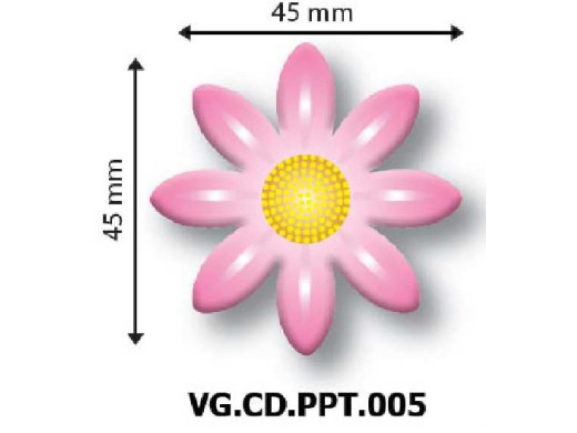 Kor.Dekor Papatya Pembe 288 Adet Ppt.005