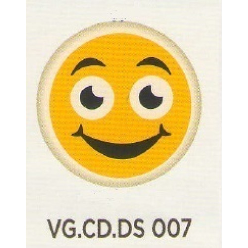 Kor.Dekor Daire-Emoji Gülen Yüz 288 Ad Ds.007