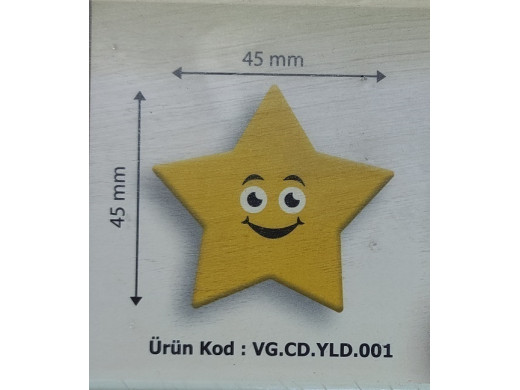 Kor.Dekor Yıldız Emoji 240 Ad Yld.001