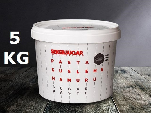 Şeker&Sugar Şeker Hamuru Beyaz 5 kg