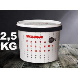 Şeker&Sugar Şeker Hamuru Siyah 2,5 kg