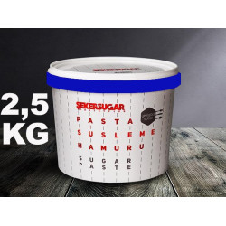 Şeker&Sugar Şeker Hamuru Lacivert 2,5 kg